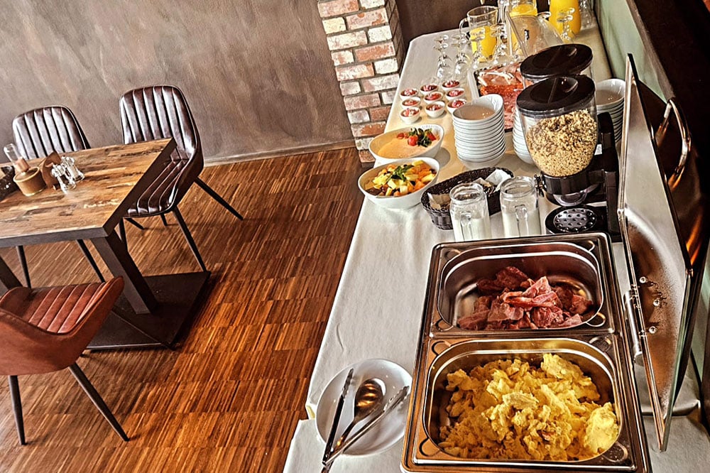 Das vielseitige Buffett in der Fliegerhütte FloGourmet in Leverkusen Restaurant & Partylocation