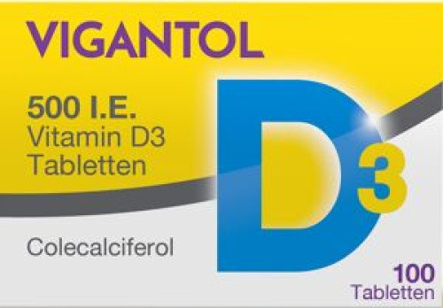 Vigantol 500 I.E. Vitamin D3 Tabletten Vigantol 500 I.E. Vitamin D3 Tabletten
