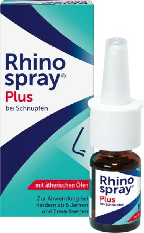 Rhinospray plus bei Schnupfen mit Feindosierer Rhinospray plus bei Schnupfen mit Feindosierer