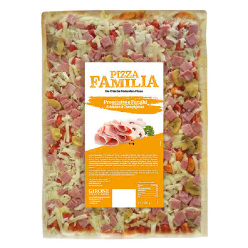 Pizza Familia Schinken Champignon frisch 1kg Pizza Familia Schinken Champignon frisch 1kg