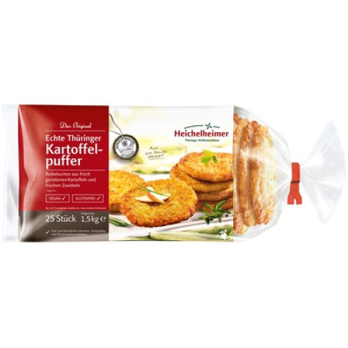Echte Thüringer Kartoffelpuffer TK 25x60g Echte Thüringer Kartoffelpuffer TK 25x60g