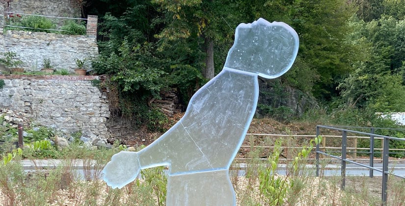 Kunstwerk „Heller Schatten“ erinnert an die Verbrechen des Nationalsozialismus