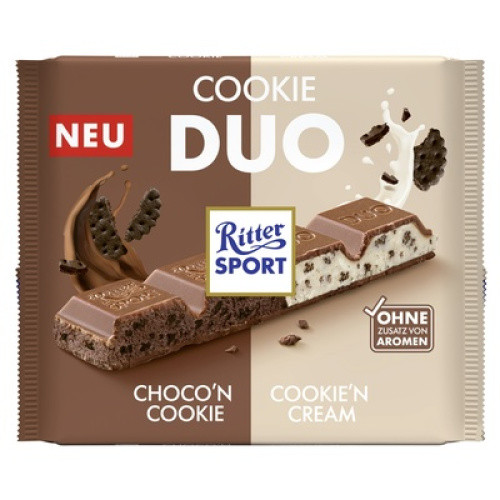 Ritter Sport Cookie Duo 218g Ritter Sport Cookie Duo 218g