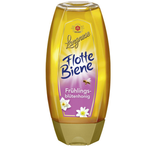 Langnese Flotte Biene Frühlings-Blütenhonig 500g Langnese Flotte Biene Frühlings-Blütenhonig 500g