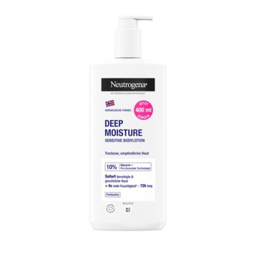 Neutrogena Deep Moisture Sensitive Bodylotion 400ml Neutrogena Deep Moisture Sensitive Bodylotion 400ml