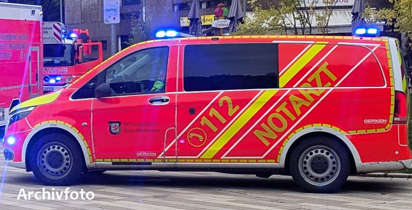 58-Jähriger kommt schwer verletzt ins Krankenhaus