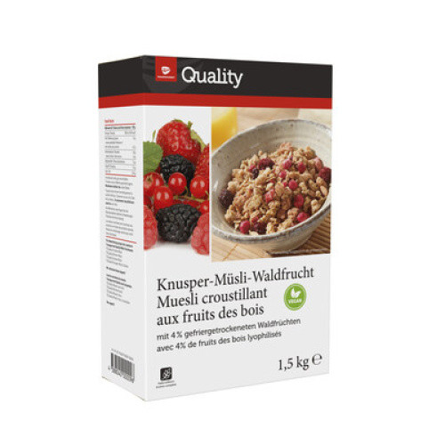 Knusper-Müsli-Waldfrucht 1,5KG Knusper-Müsli-Waldfrucht 1,5KG