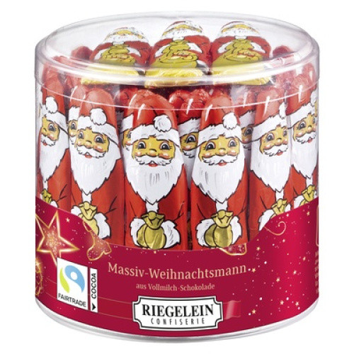 Fairtrade Weihnachtsmann groß 813g (ca.65x12,5g) Fairtrade Weihnachtsmann groß 813g (ca.65x12,5g)