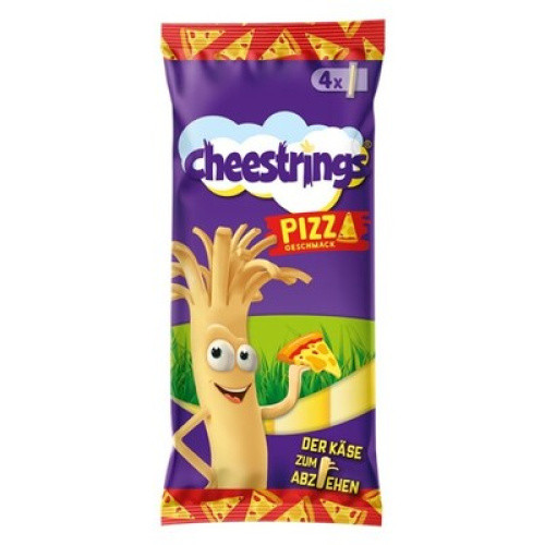 Cheestrings Pizza 40% frisch 4x20g Cheestrings Pizza 40% frisch 4x20g