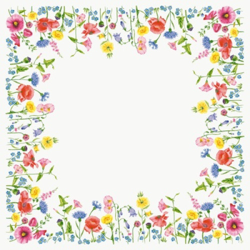 Dunicel Bio Mitteldecken ´Flowy Meadow´ 84x84cm 20St Dunicel Bio Mitteldecken ´Flowy Meadow´ 84x84cm 20St