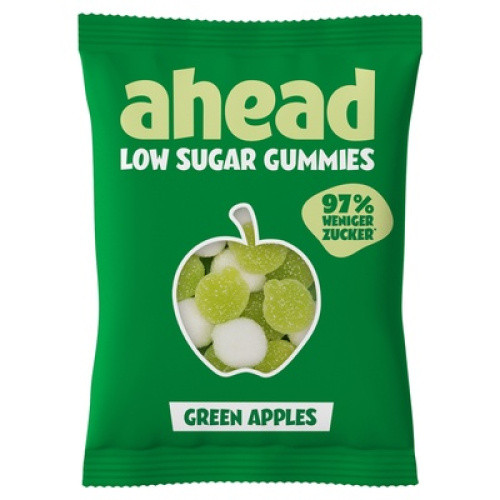 Green Apple Gummies Low Sugar 50g Green Apple Gummies Low Sugar 50g
