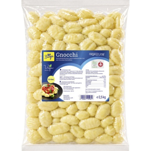 Gnocchi eifrei vegan frisch 2,5kg Gnocchi eifrei vegan frisch 2,5kg