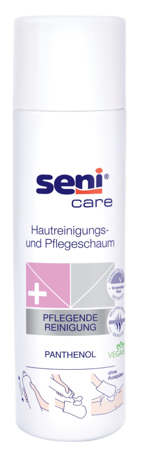 Seni / TZMO - Seni Hautreinigungs- und Pflegeschaum 500 ml Seni / TZMO - Seni Hautreinigungs- und Pflegeschaum 500 ml