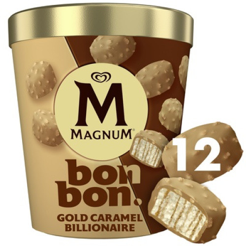 MAGNUM Bonbon Gold Caramel Billionaire TK 12x17ml MAGNUM Bonbon Gold Caramel Billionaire TK 12x17ml
