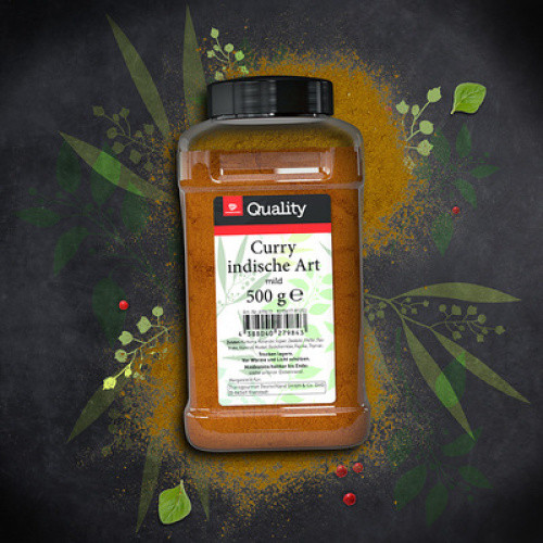 Curry indische Art ´mild´ 500g Curry indische Art ´mild´ 500g