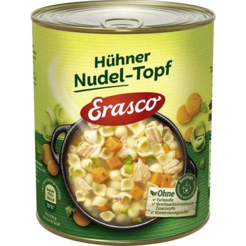 Hühner-Nudeltopf 800g Hühner-Nudeltopf 800g