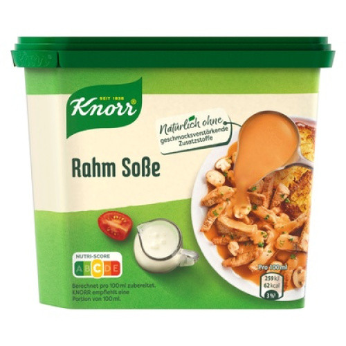 Knorr Rahmsoße 238g (erg. 1,75l) Knorr Rahmsoße 238g (erg. 1,75l)