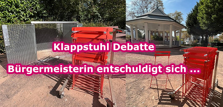 Klappstuhl Debatte die x-te 