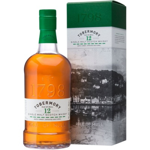 Tobermory 12 years old Isle of Mull Single Malt Scotch 46,3% 0,7l Tobermory 12 years old Isle of Mull Single Malt Scotch 46,3% 0,7l