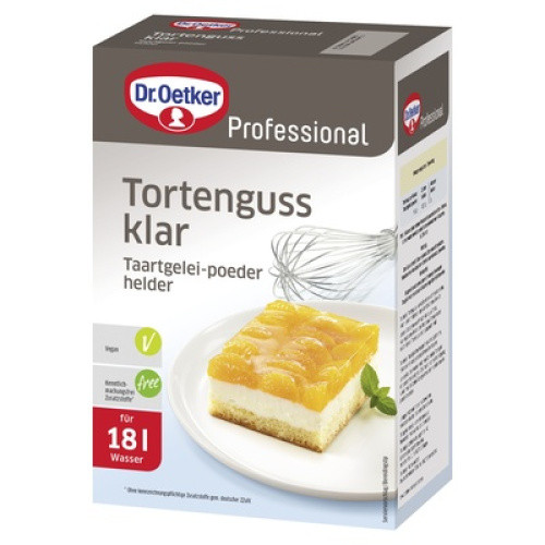 Tortenguss klar 1kg (für 18l Flüssigkeit) Tortenguss klar 1kg (für 18l Flüssigkeit)