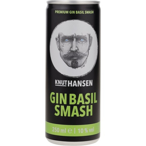Knut Hansen Gin Basil Smash 10% 0,25l Knut Hansen Gin Basil Smash 10% 0,25l