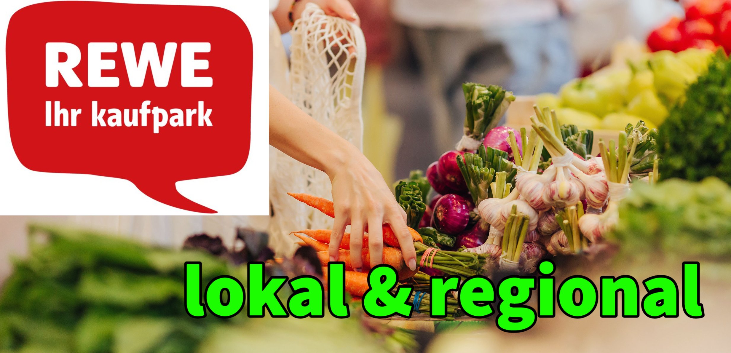 Rewe-Kaufpark-Banner