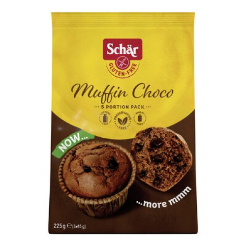 Muffins Choco 5x45g Muffins Choco 5x45g