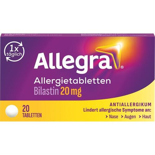Allegra Allergietabletten 20 mg Tabletten Allegra Allergietabletten 20 mg Tabletten