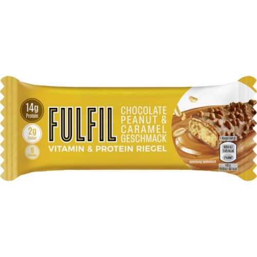 Vitamin & Protein Riegel Chocolate Peanut & Caramel 40g Vitamin & Protein Riegel Chocolate Peanut & Caramel 40g