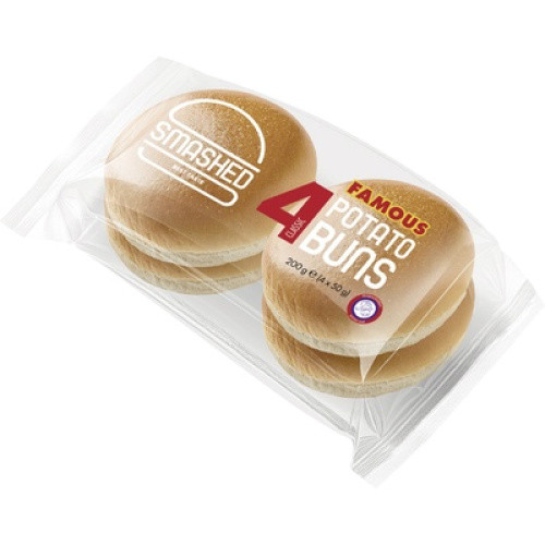 Potato Burger Buns 200g (4St) Potato Burger Buns 200g (4St)