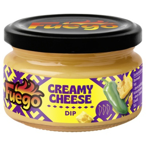Fuego Creamy Cheese Dip 200ml Fuego Creamy Cheese Dip 200ml