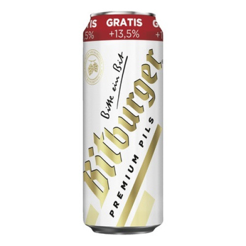 Bitburger Premium Pils +13,5% 0,568l Bitburger Premium Pils +13,5% 0,568l