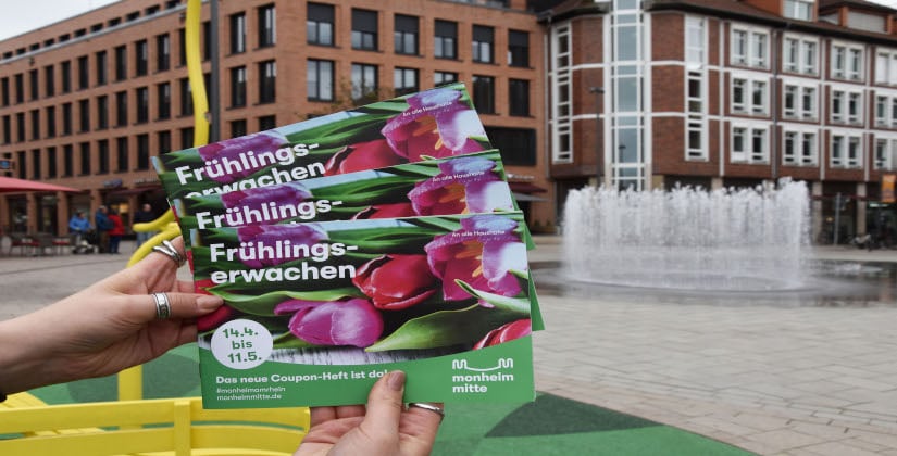 laden bis zum 11. Mai zum Einkaufen und Genießen ein laden bis zum 11. Mai zum Einkaufen und Genießen ein