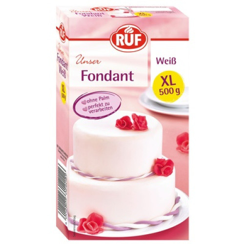 Fondant weiß 500g Fondant weiß 500g