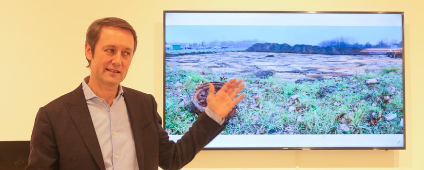 In der Giesenheide entsteht ökologische Café-Bistro-Bäckerei: Photovoltaik, E-Ladesäulen, Windkraftanlage und Vertical Farm In der Giesenheide entsteht ökologische Café-Bistro-Bäckerei: Photovoltaik, E-Ladesäulen, Windkraftanlage und Vertical Farm