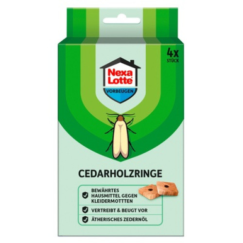 Cedarholzringe 4St Cedarholzringe 4St