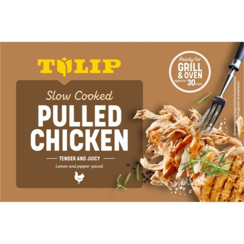 Tulip Pulled Chicken Pulled Pork Pulled Turkey Haxe oder Mini Haxe frisch 500g Tulip Pulled Chicken Pulled Pork Pulled Turkey Haxe oder Mini Haxe frisch 500g
