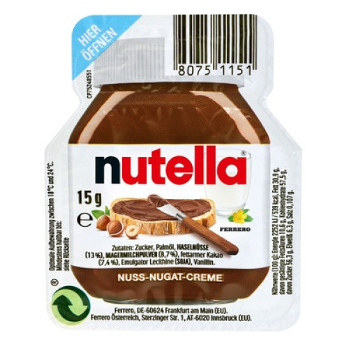 Nutella Portionen 120x15g Nutella Portionen 120x15g