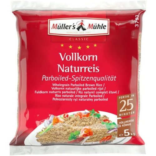 Naturreis Vollkorn Parboiled 5kg Naturreis Vollkorn Parboiled 5kg