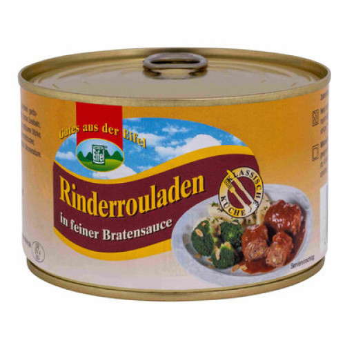Rinderrouladen in feiner Bratensauce 400g Rinderrouladen in feiner Bratensauce 400g