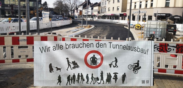 Weniger Verkehr – weniger Lärm – weniger Abgase