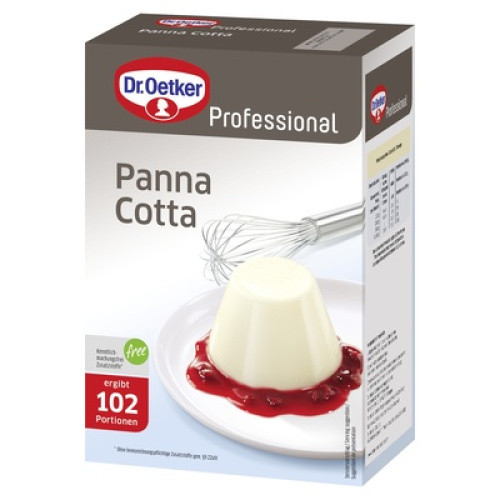 Panna Cotta zum Kochen 1,1kg (erg. ca.102x100g) Panna Cotta zum Kochen 1,1kg (erg. ca.102x100g)