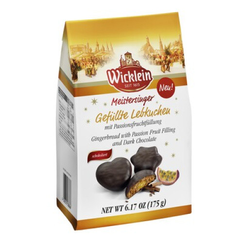Meistersinger gefüllte Lebkuchen mit Passionsfrucht 175g Meistersinger gefüllte Lebkuchen mit Passionsfrucht 175g