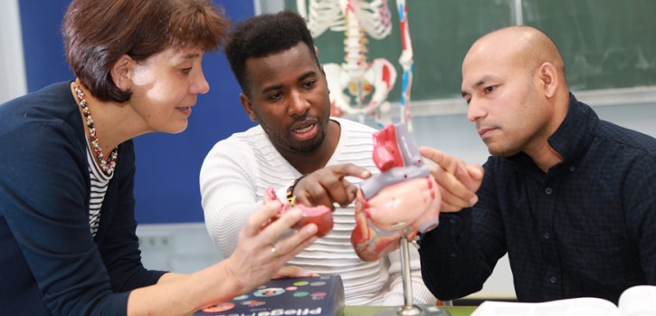 Masud Sow und Oliullla Mohammad: Ausbildung bei der Kplus-Gruppe