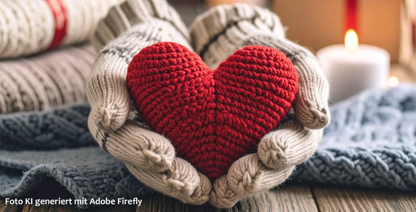 Mit Nadeln und Nächstenliebe: Socken, Schals und mehr wollige Handarbeiten spenden