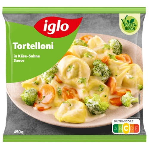 Iglo Tortelloni Ricotta Pfanne TK 450g Iglo Tortelloni Ricotta Pfanne TK 450g