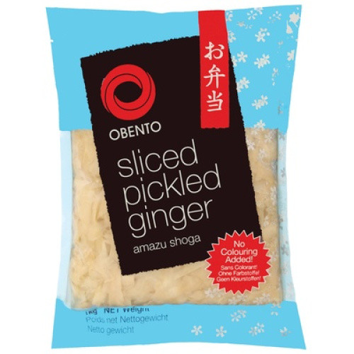 Sliced Pickled Ginger, gelb 1kg Sliced Pickled Ginger, gelb 1kg
