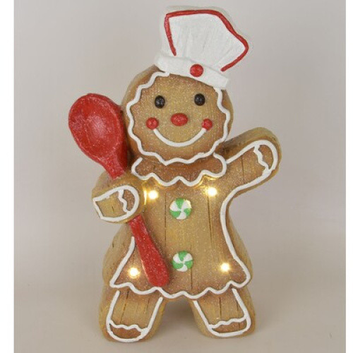 MGO Lebkuchenfigur LED H34cm MGO Lebkuchenfigur LED H34cm