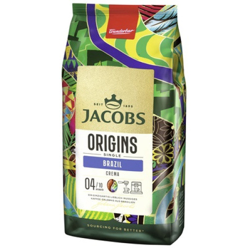 Jacobs Origins Brazil Crema Bohne 1kg Jacobs Origins Brazil Crema Bohne 1kg