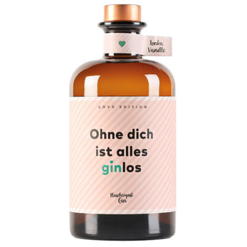 Flaschenpost Love Gin 41% 0,5l Flaschenpost Love Gin 41% 0,5l